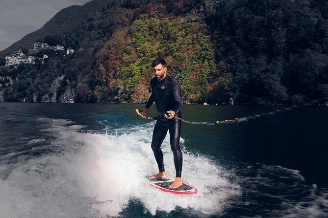 1H Wakeboard and Wakesurf on Lake Como with Mastercraft Boat - How Your 1-Hour Session Usually Flows on the Lake