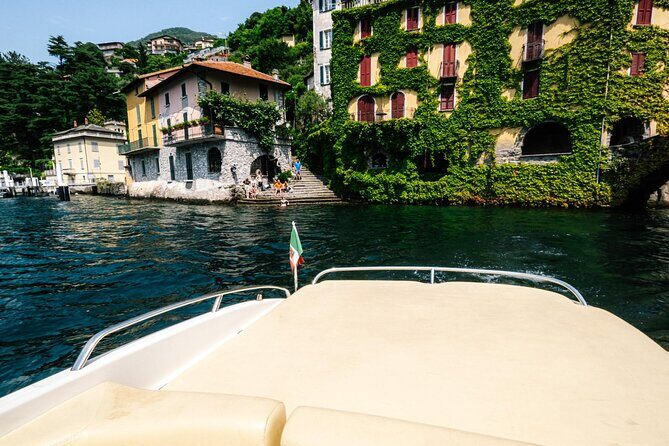 2 Hours Private Cruise on Lake Como Cranchi Motorboat - Moltrasio, Laglio, and the Celebrity Villas You See at a Glance