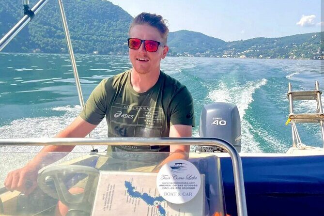 4 Hours Boat Rental Without License 40hp Engine on Lake Como - License-free 40hp autonomy: what that feels like on Lake Como