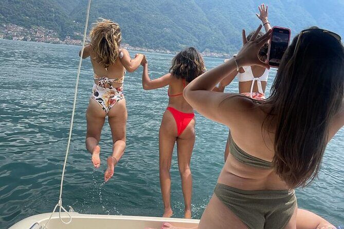 4H Como Lake Cruise drop of Bellagio and Varenna on Mostes Boat - The narrow channel and Ossuccio lido: where the lake feels more intimate