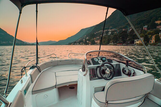 Be the Captain : Drive Your Own Boat on Lake Como - Meet Andrea or Ilgard: Your Short Lesson Before You Go