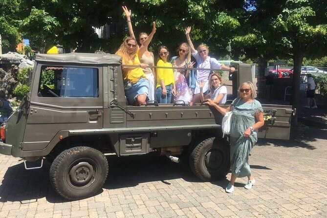 Como-Brunate Jeep Sightseeing Tour & Funicular Rail SKIP THE LINE - Brunate First: Village Lanes, Liberty Villas, and Fast Orientation