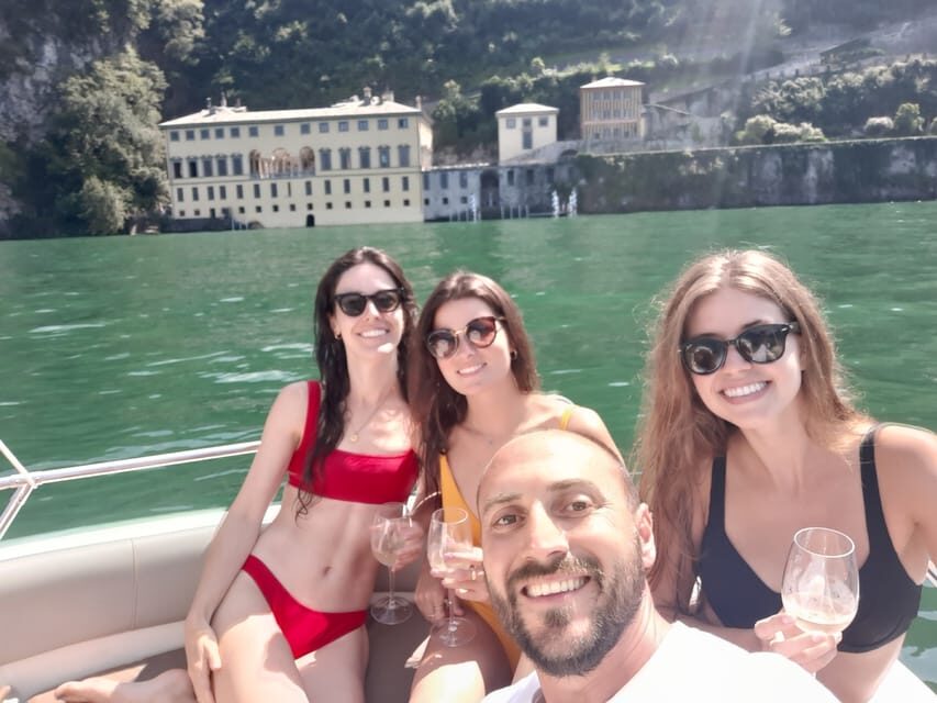 Como: Lake Como Private Boat Tour with Wine - The return leg: Villa Mirabella, Villa Geno fountain, and cruising home the same way you came