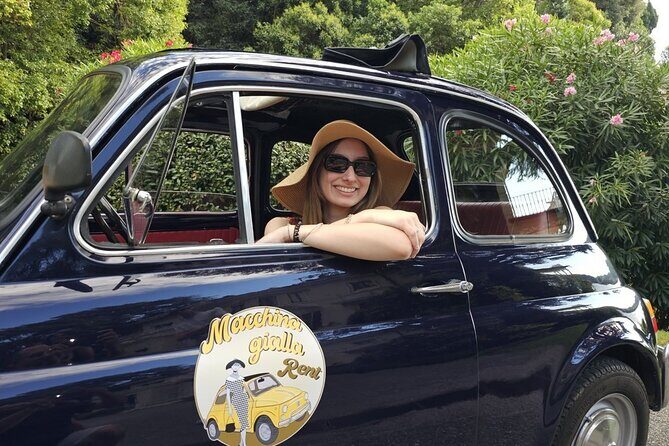 Como Lake: vintage car Fiat 500 Rental - Included perks that matter: fuel for starting and RC insurance