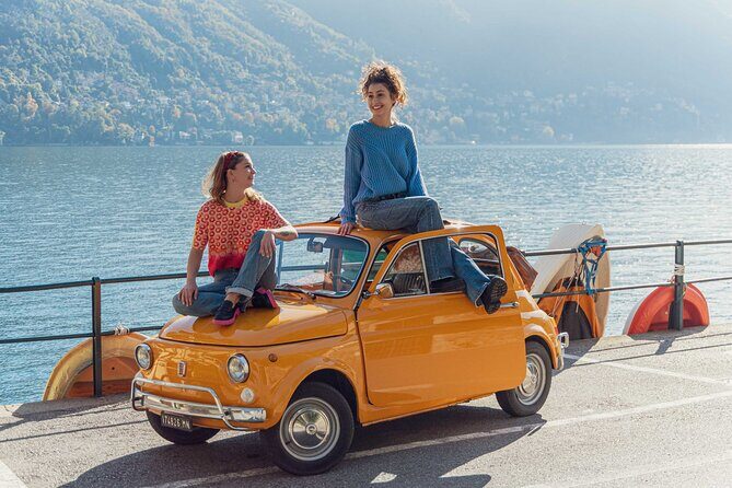 Como Lake: vintage car Fiat 500 Rental - Where you start: Via Torriani in Como