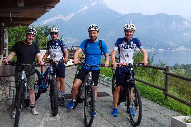 E-Bike Tour from Bellagio plus tasting - The tasting finish: family cheeses, cold cuts, water, and a glass of local wine