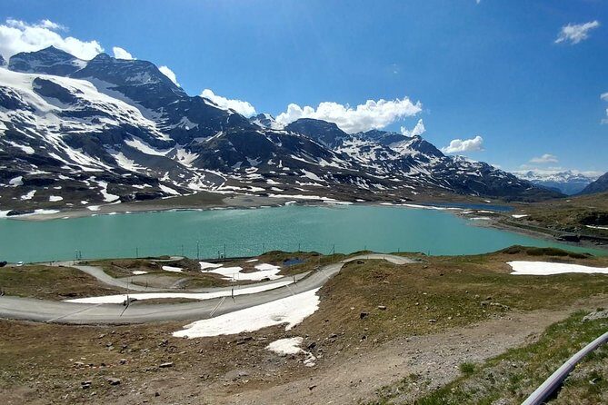 From Lake Como or Milan: Bernina Red Train Tour - Maloja Pass and Lake Silvaplana on the Return