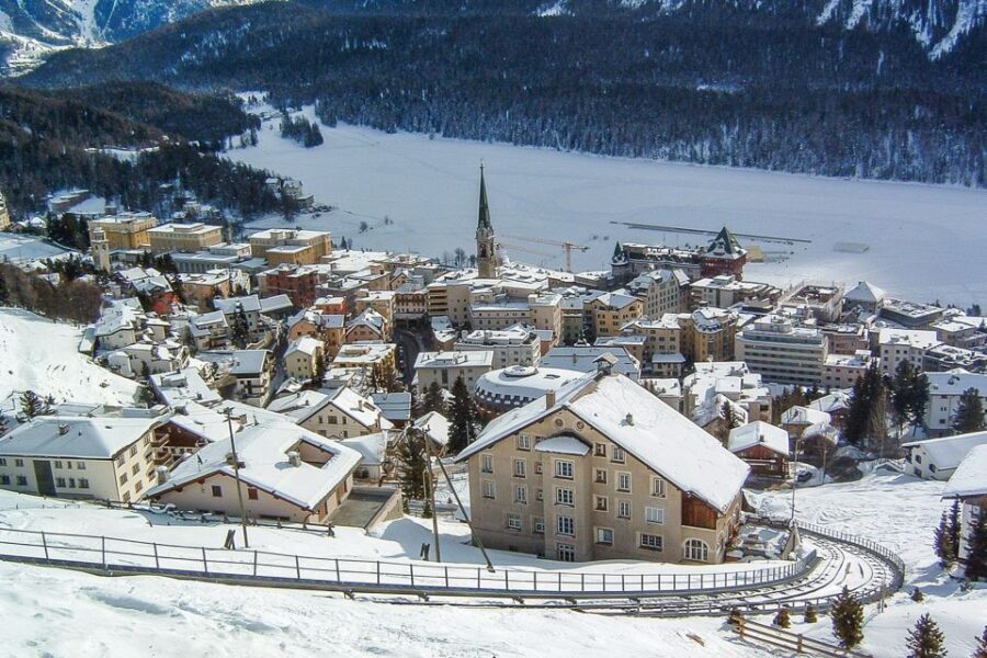 From Milan: Lake Como Cruise, St. Moritz & Bernina Red Train - Glacier and Valley Pass-By Stops: Morteratsch, Diavolezza, Val Poschiavo