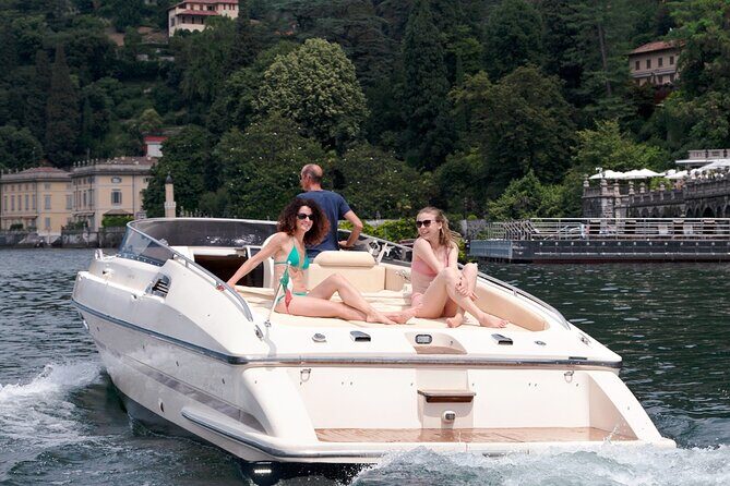 Full-Day Grand Tour, private speedboat at Lake Como - Lenno and Varenna: gelato + romance on the shore