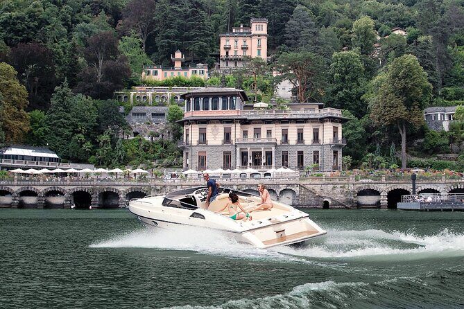 Full-Day Grand Tour, private speedboat at Lake Como - Price and value for a group up to 8
