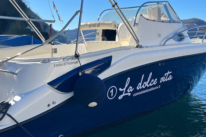 Glamour tour (3 H) speed boat stop in Bellagio - A 3-hour speed boat plan that fits real schedules
