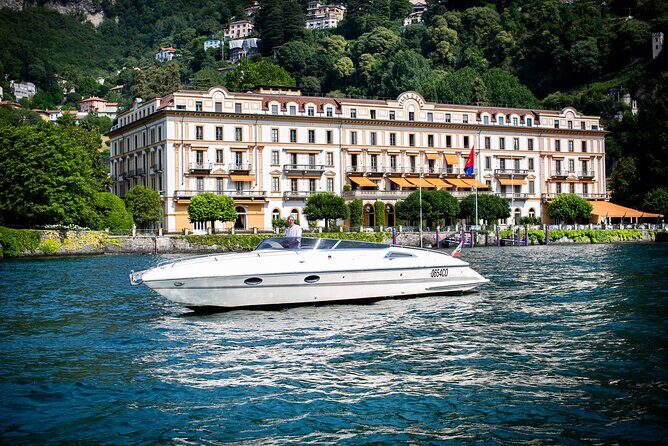 Grand Tour, 1h to 4h private luxury speedboat at Lake Como - Isola Comacina: the swim-and-drink stop you’ll remember