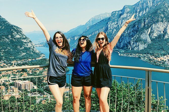 Hiking on Lake Como Mountains - Stop Moment: Panorama Over Lake Como’s East Branch
