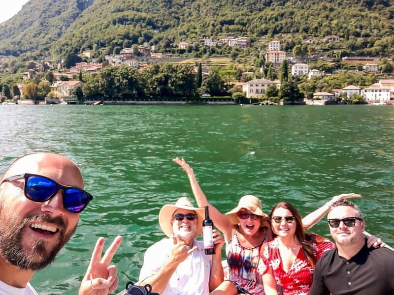 Lake Como: 2h Shared Boat Tour with Wine Tasting - Cernobbio and Villa d’Este: The First Big Photo Cluster