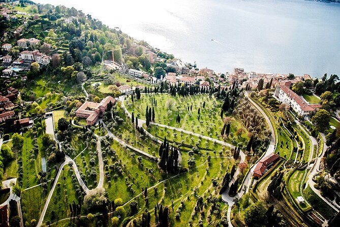 Lake Como Helicopter Tour with Stop for Lunch - Lenno, Tremezzina, and Bellagio: botanical gardens and the classic curve