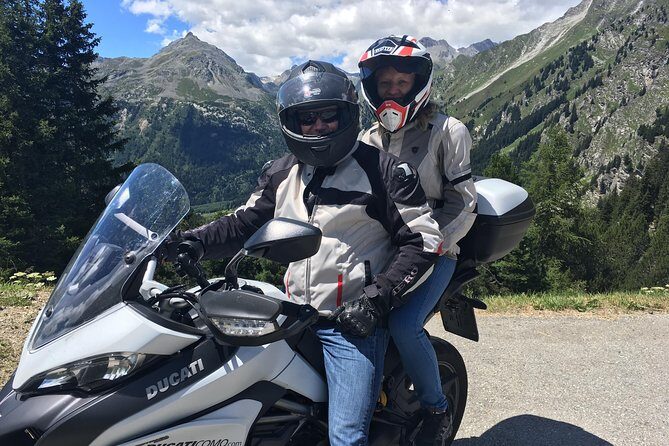 Lake Como Motorbike - Motorcycle tour around Lake Como and the Alps - Your Stops Built Into the Day: Coffee, Swim Break, and Lunch Off the Usual Route