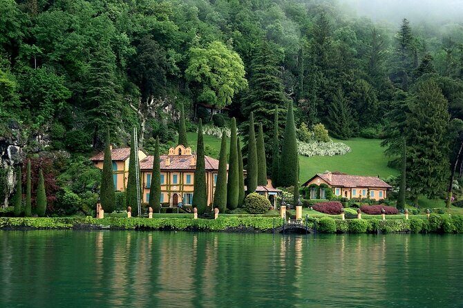 Lake Como Private Boat Tour 2h. Como - Villa Balbianello & more - Villa Troubetzkoy and the older stories you can actually picture