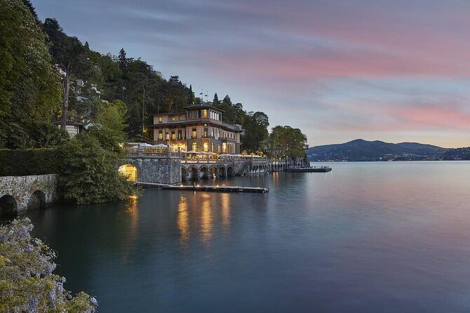 Lake Como Private Boat Tour 2h. Como - Villa Balbianello & more - Ossuccio and Balbiano: classic bell tower to villa variety