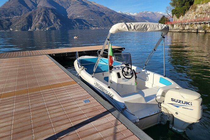 License Free Boat Rental 40hp - Lake Como - Weather and timing: when the lake cooperates