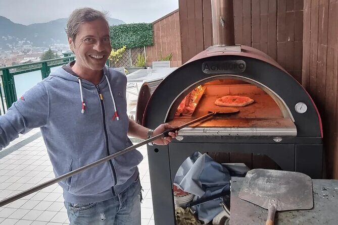 Neapolitan DOC Pizza Class And Cooking in a Wood Oven at a Local's house - Wood-Burning Oven With 100% Beech Wood Heat