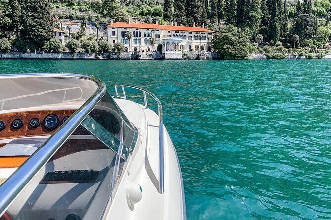 Private guided speedboat cruise on Lake Como from 1H to 4H - Varenna and Villa Monastero: calmer, more personal energy