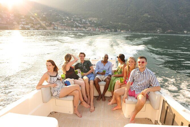 Private Open Bar Tour with Luxury Boat on Lake Como 2H 4H - The south and east shore sweep: villas, churches, and famous names