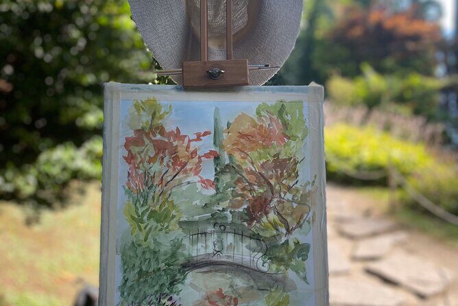 Private painting class on Lake Como shores Bellagio - Your masterpiece comes on antique Italian paper