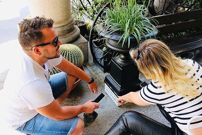 Sato Code Escape Room across Como - Starting at Piazza Cavour: Where the Game Begins