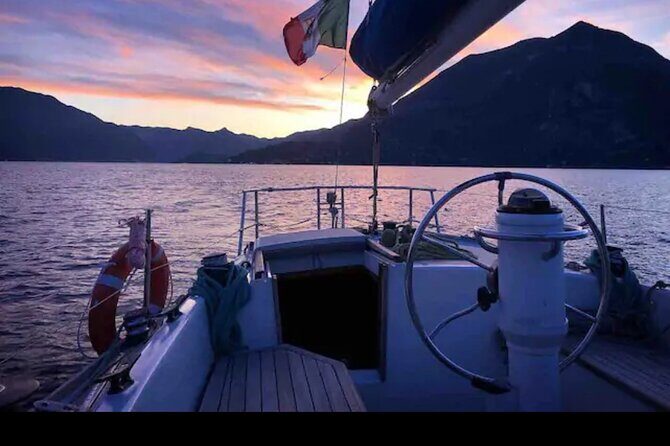 Sunset sailing on lake Como with Private Skipper - Skipper Stories: The Difference Between Seeing Como and Understanding It