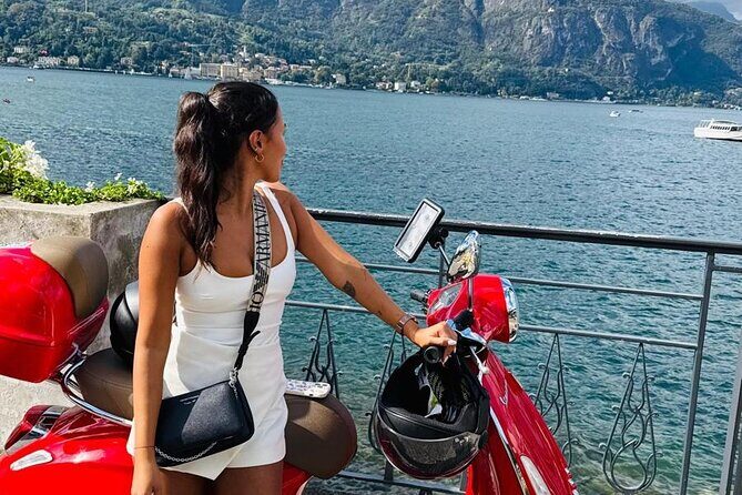 Vespa tour adventure on the lake - Ossuccio and Comacina Island: parking by the only island on the lake